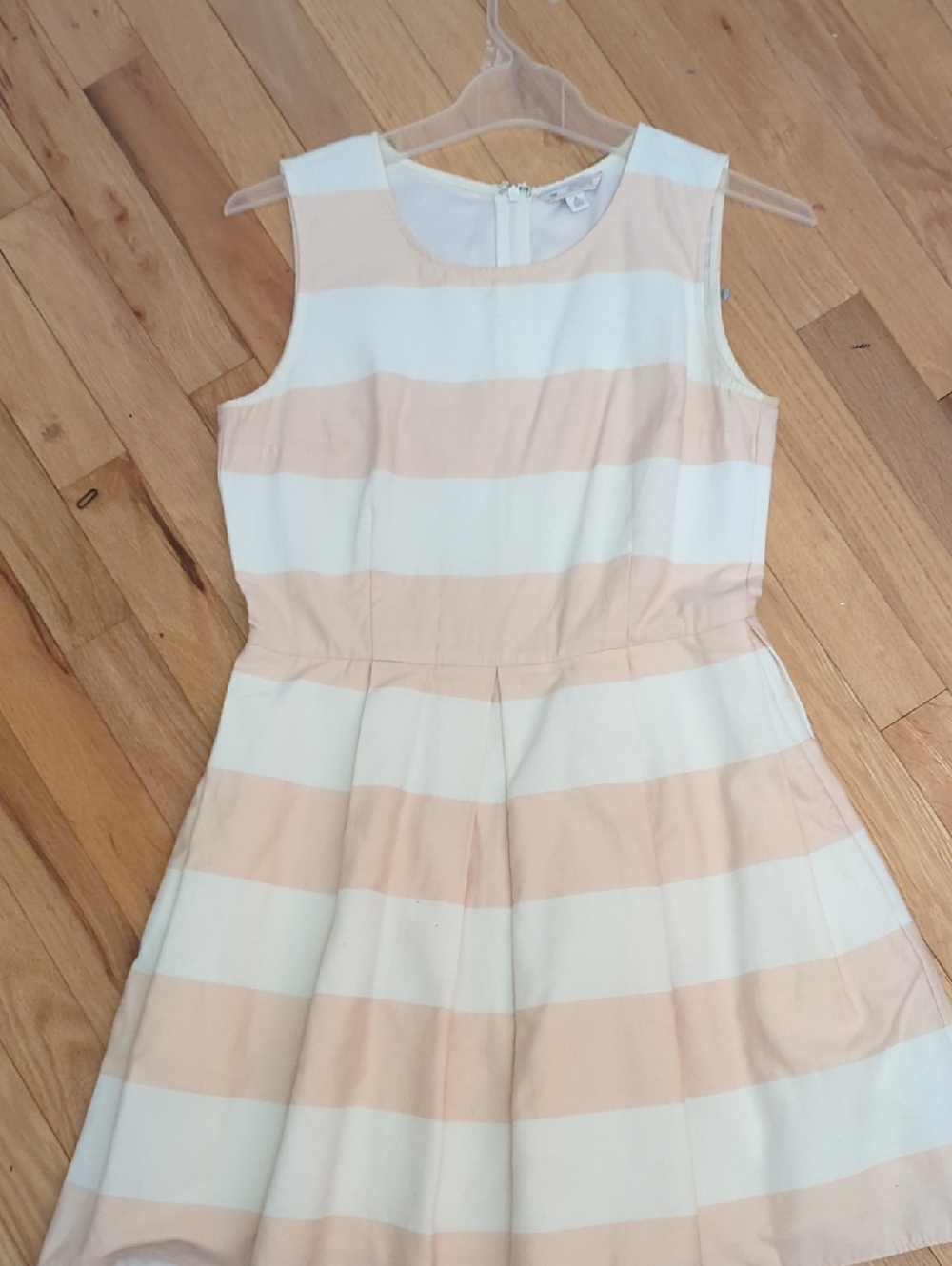 Gap Fit & Flare Rugby Stripe Dress 